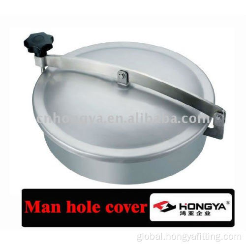 Manhole & Manway stainless steel sanitary manhole cover Supplier